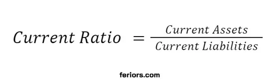 Current Ratio definition Calculation Formula example