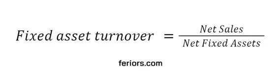 Fixed Asset Turnover Ratio Formula Calculation Example