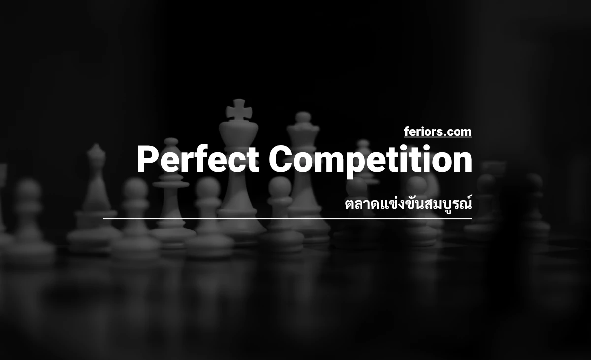 ตลาดแข่งขันสมบูรณ์ (Perfect Competition)